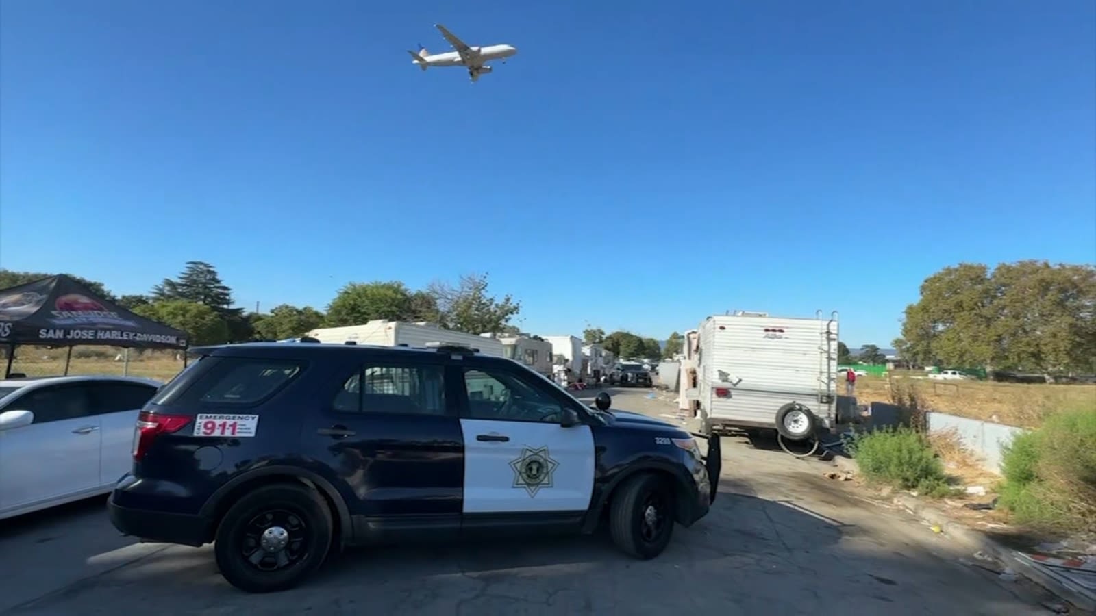 Homeless advocates push back on San Jose clearing encampment due to airport path