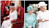 Queen Camilla paid tribute to the late Queen Elizabeth II with her coronation crown