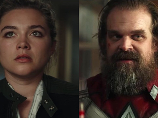 Florence Pugh Gets Emotional Talking About...With Her Thunderbolts And Black Widow Co-Star David Harbour