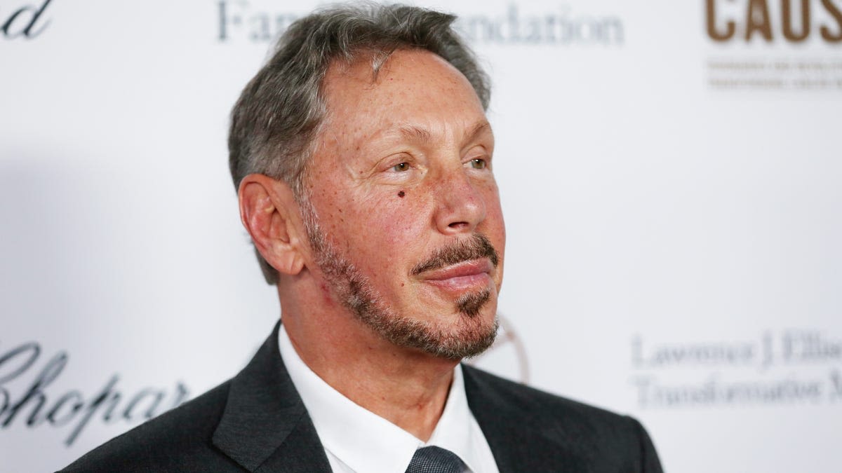 Larry Ellison's net worth soared $17 billion on Oracle's rally