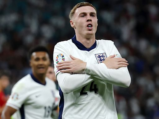 Palmer breaks two European Championship records with stunning goal for England