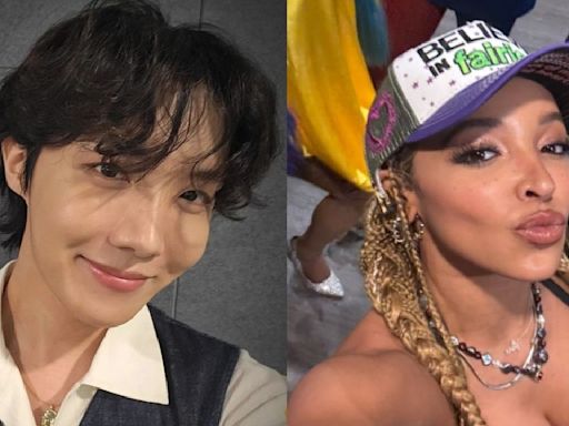 BTS' J-Hope receives shout out from childhood favorite Tinashe; global singer says she's 'open to collab'