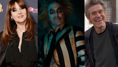 Monica Bellucci y Willem Dafoe en ‘Bleetlejuice 2’; así lucirán con aterrador maquillaje