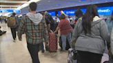 Extreme weather across the U.S. leaves travelers stranded at Orlando International Airport