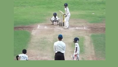 ‘Eventful dot ball’ from cricket match leaves internet in splits | Watch