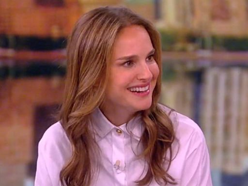 Natalie Portman tells 'The View' how she explained "the patriarchy" to her 7-year-old daughter