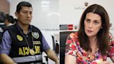 Revelan reuniones entre el coronel Harvey Colchado y la ministra Hania Pérez de Cuéllar