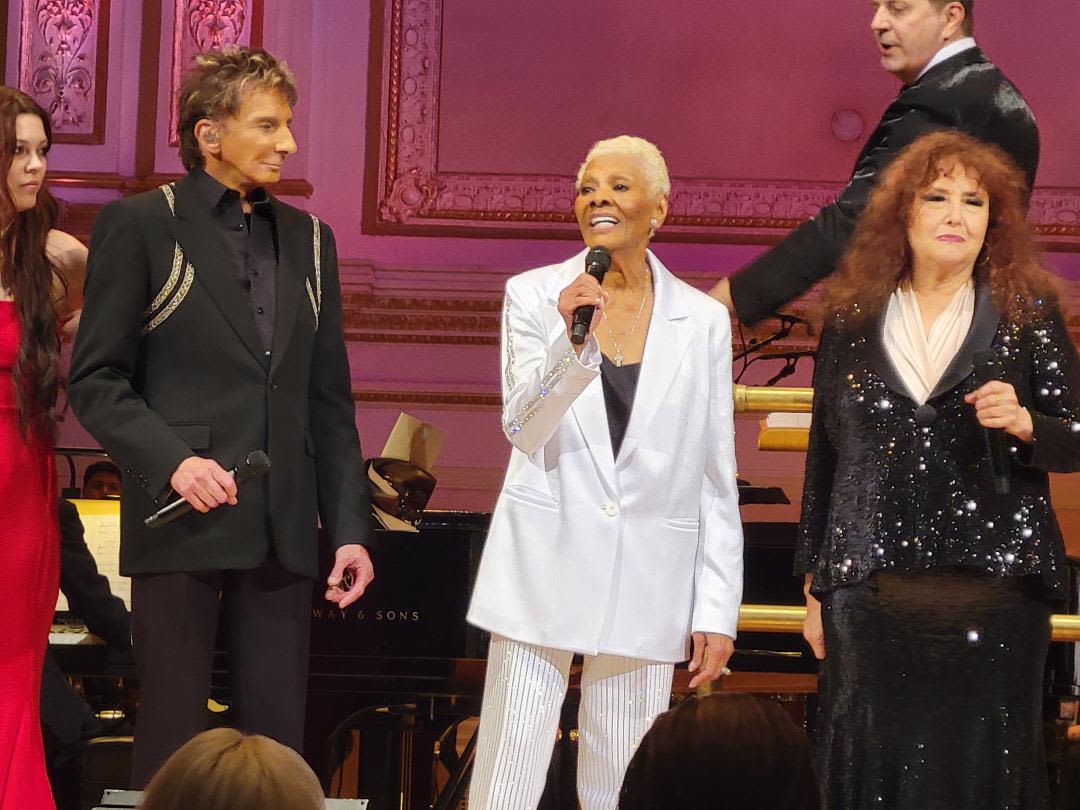 Superstars Santana and Rob Thomas, Dionne Warwick, Fantasia, John Mellencamp Rock Carnegie Hall for Clive Davis, NY Pops - Showbiz411