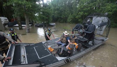 Hundreds rescued from flooding in Texas as waters continue rising in Houston