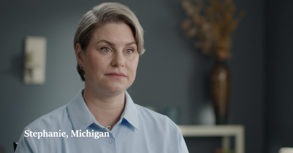 Mid-Michigan woman shares her story of life-saving abortion in Hertel congressional campaign ad