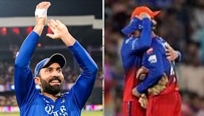 Dinesh Karthik retires from IPL, RCB players give guard of honour – Watch