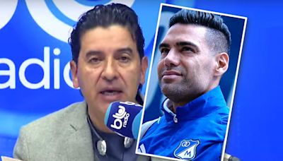 “Tercer partido y cero goles de Falcao en Millonarios”: Néstor Morales, duro con ‘el Tigre’