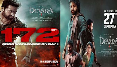 Devara Worldwide Box Office Collection Day 1: Jr NTR & Koratala Siva's Actioner Makes A STUNNING Rs 172 Crore!