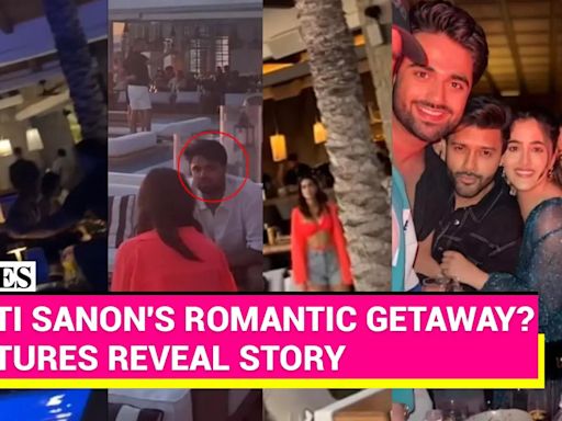 Bollywood Actor Kriti Sanon’s Mykonos Adventure: Is That The Mystery Man She's Dating?