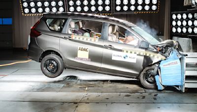 India-made, South Africa-spec Suzuki Ertiga scores 1-star safety rating at Global NCAP