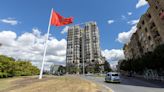 Comienzan las obras de reasfalto en la plaza de los Fueros de Pamplona