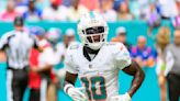 Tyreek Hill returns to Dolphins' practice, dispels concerns about playing vs. Patriots: 'I'm good, baby'