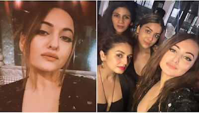 Bride-to-be Sonakshi Sinha glows in new PICS, parties with Huma Qureshi days before wedding with Zaheer Iqbal