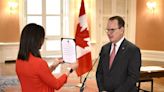 Liberal House leader Steven MacKinnon sworn in as labour minister, replacing O'Regan