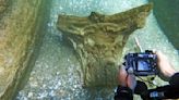 Diver unexpectedly discovers Roman-era shipwreck carrying beautiful marble columns off Israel's coast