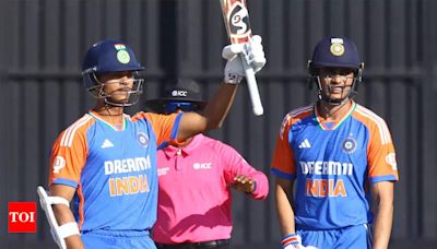 Yashasvi Jaiswal and Shubman Gill rewrite record books during India's 10-wicket victory over Zimbabwe | Cricket News - Times of India