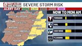 NEW INFORMATION - Increased threat for severe storms, tornado watch continues