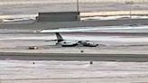 Crashed B-1B Bomber Carcass Visible At South Dakota Base