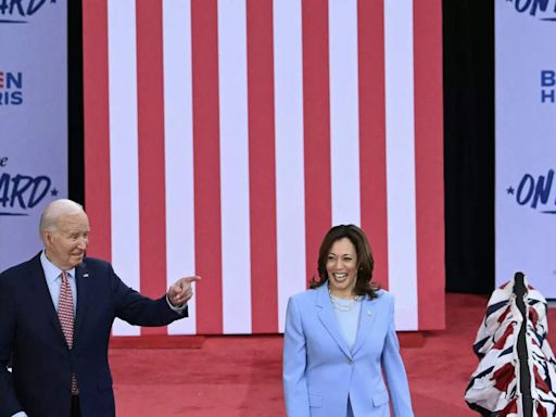 What are the chances of Kamala Harris replacing Joe Biden? Find out what does this crypto-currency prediction market say - The Economic Times