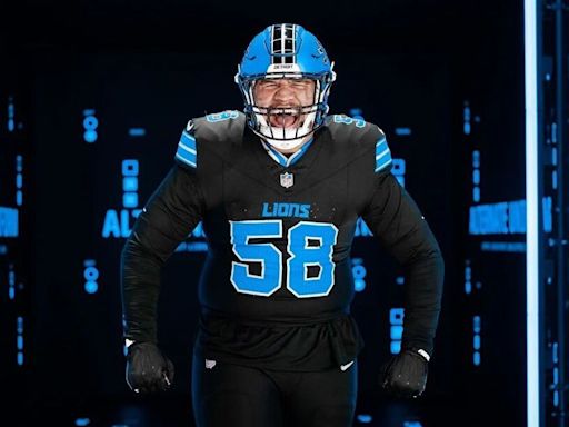 Detroit Lions' new threads include return of black uniform