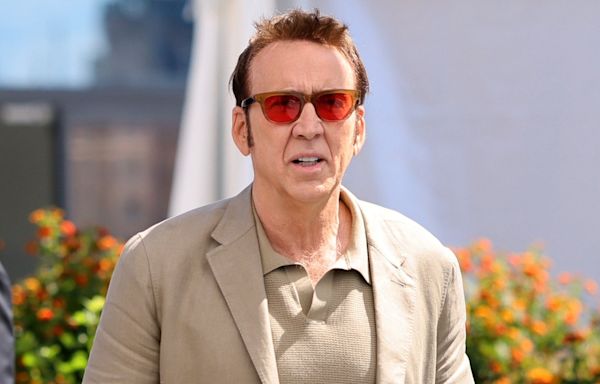 Nicolas Cage Promotes New Movie ‘The Surfer’ at Cannes Film Festival 2024