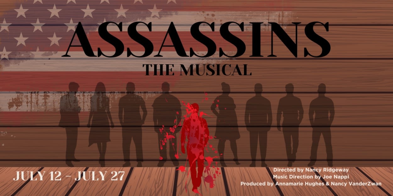 Cast Set for ASSASSINS at Town & Country Players