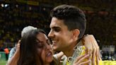 Marc Bartra y su ex Melissa Jiménez se reencuentran en televisión