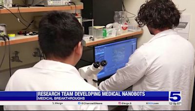 Medical Breakthroughs: Research team developing medical nanobots