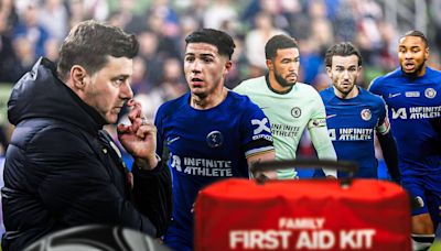 Chelsea's embarrassing injury-hit squad list revealed before Tottenham clash