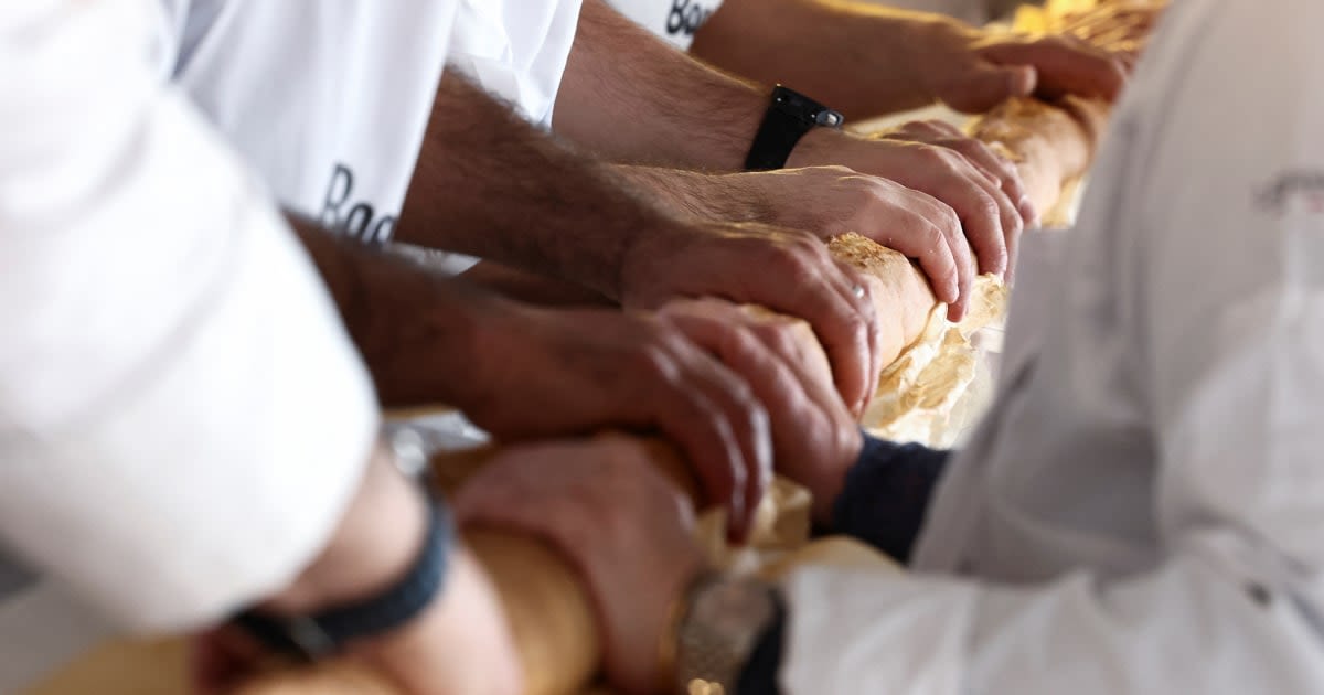 French bakers make world’s longest baguette, beating Italy