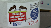 Shoes for Our Homeless shoe drive collecting lightly used shoes for The Open Door Network