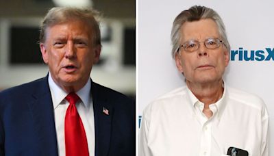 Stephen King slams Donald Trump's court appearance