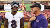 Ravens Coach John Harbaugh Jokingly Checks with Lamar Jackson on Anniversary of Trade Request