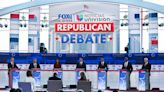 With Trump again absent, Republicans trade barbs at messy debate