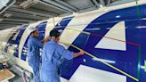 ANA’s first 777 with emissions-reducing Aeroshark film enters service