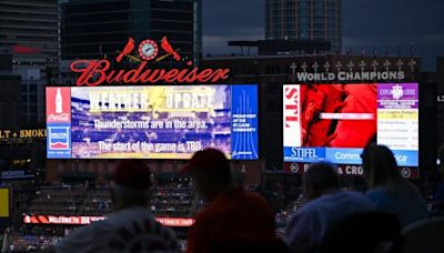 Cubs-Cardinals series opener postponed by rain