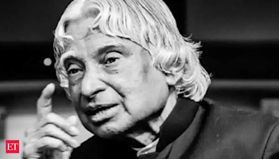 BJP lines up events to mark APJ Abdul Kalam's death anniversary - The Economic Times