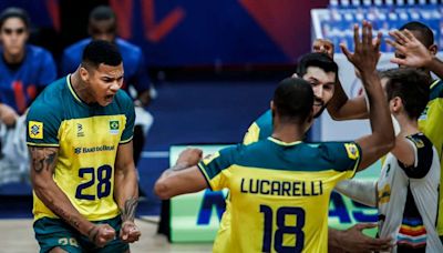 VNL Masculino: Após vitória sobre a Argentina, veja onde assistir Brasil x Sérvia hoje (24/05)