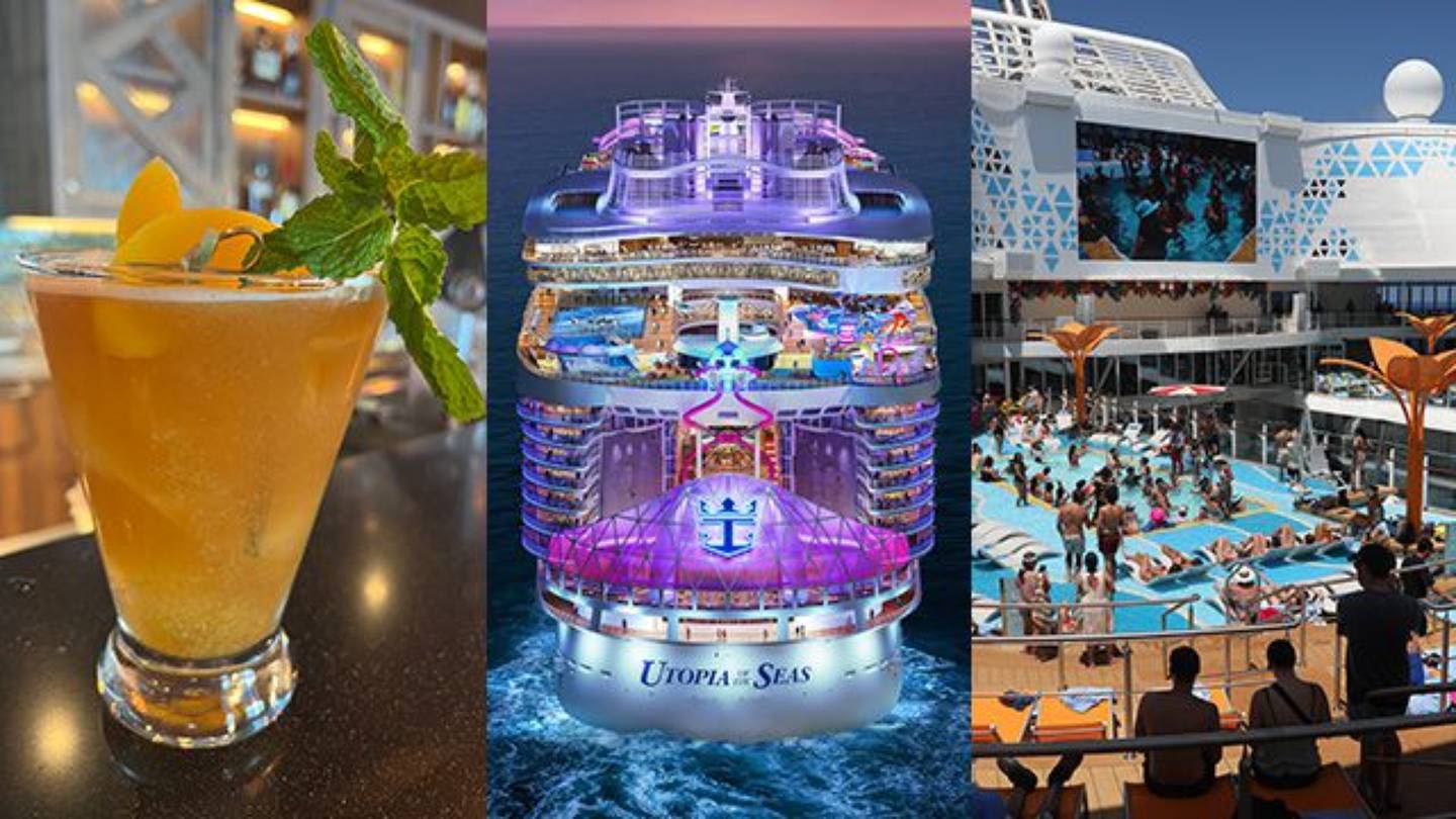 Utopia of the Seas, World’s second largest cruise ship, sets sail on short cruises from Florida