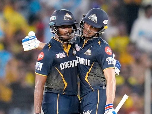 Gill, Sudharsan keep GT's playoff hopes alive with 35-run win over CSK