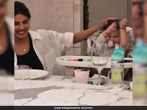 In This New Pic Of Priyanka Chopra, Daughter Malti Marie's Smile Steals The Show