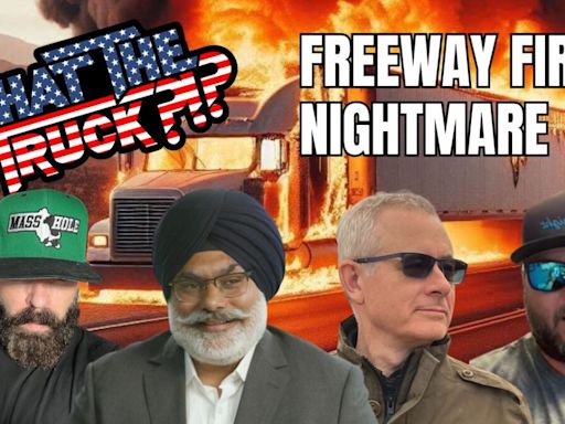 Battery fire nightmare on 15 Freeway traps truckers | WHAT THE TRUCK?!?