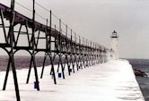 Manistee Pierhead lights