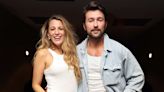 Blake Lively Stitched Her “It Ends with Us” Co-Star Brandon Sklenar's Floral Jeans: 'Handmade by Me'