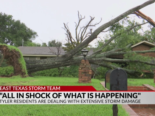 ‘In shock of what is happening’: Storms cause damage in Smith County